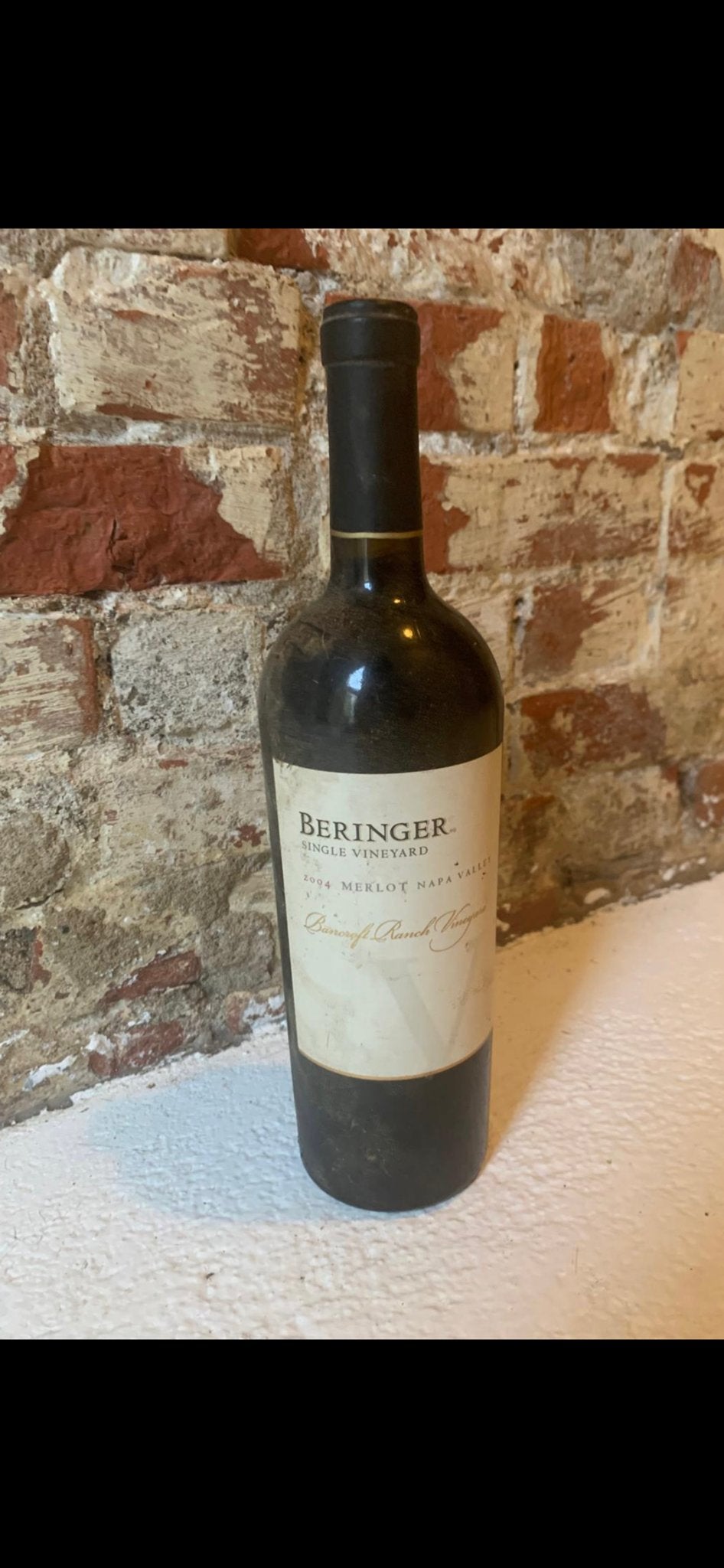 2004 Beringer Vineyards Bancroft Ranch Merlot, Nieuw, Ophalen of Verzenden, Rode wijn, Noord-Amerika