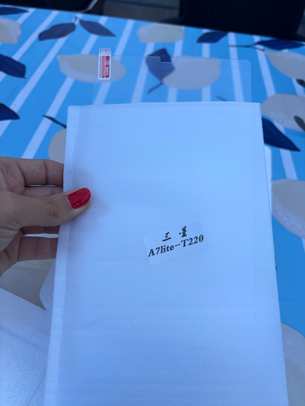 Screenprotector Samsung Galaxy Tab A7 Lite (T220/T225), Ophalen of Verzenden, Nieuw