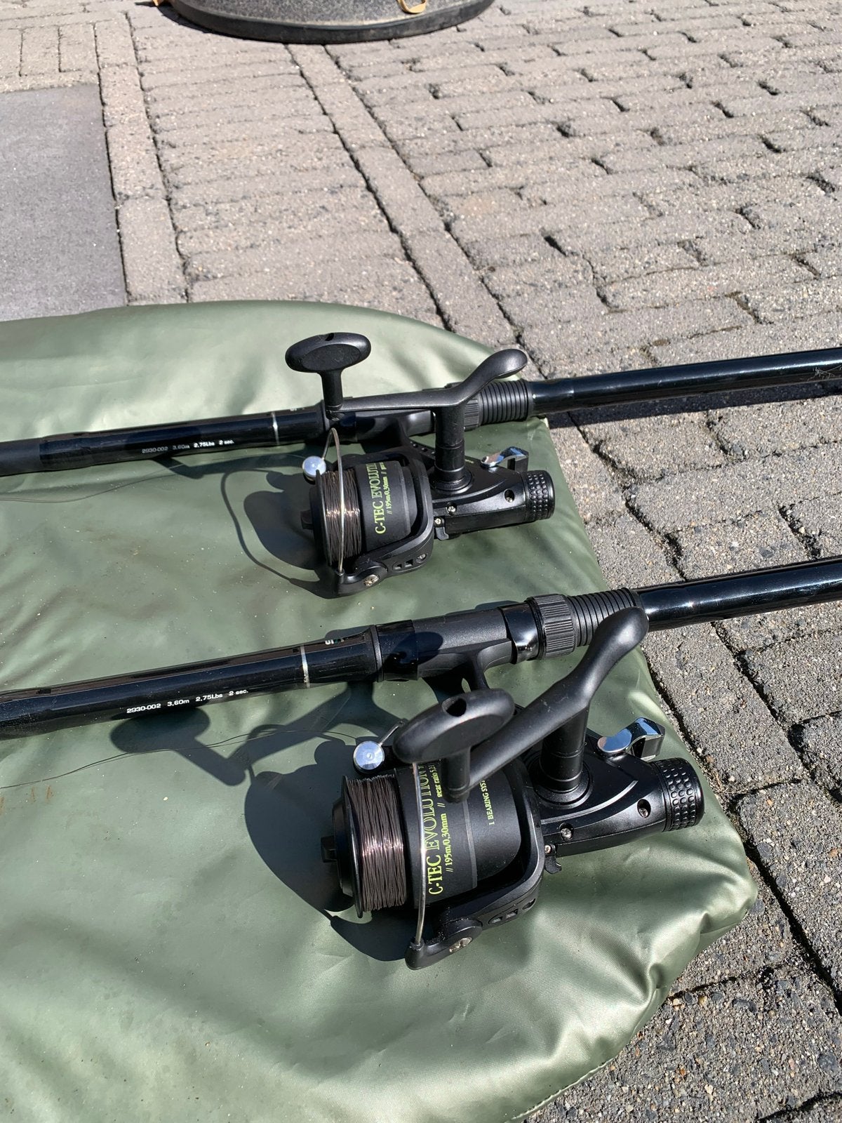 SPRO C-Tec Evolution karperhengels 3,60m – 2 stuks, Ophalen, Gebruikt, Werphengel