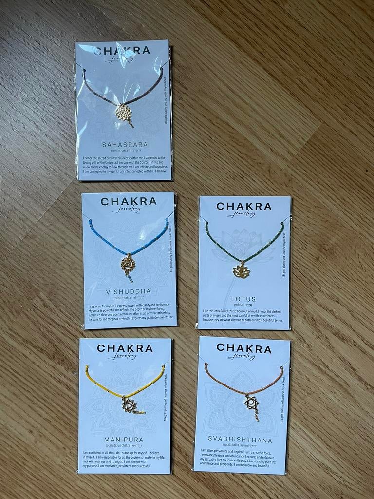 Chakra kettingen, Ophalen of Verzenden, Nieuw, Verstelbaar
