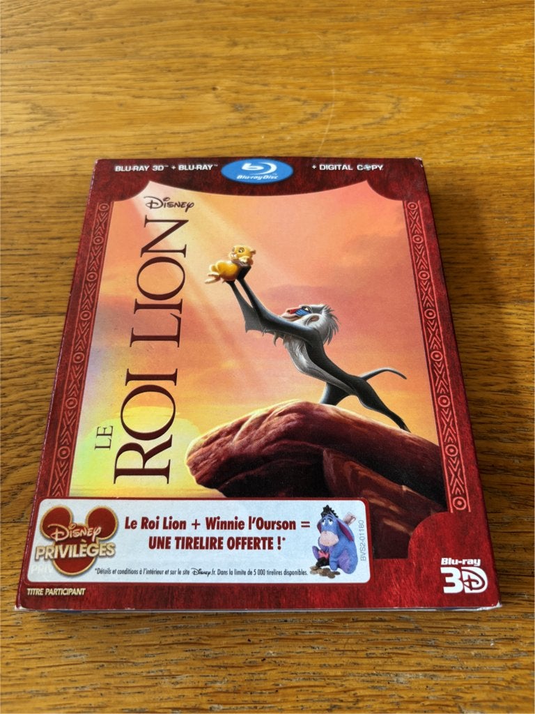 Blu-ray's + Dvd The Lion King - 3D + 2D Versie - N-NLO, Gebruikt, Film, Ophalen of Verzenden, Engels