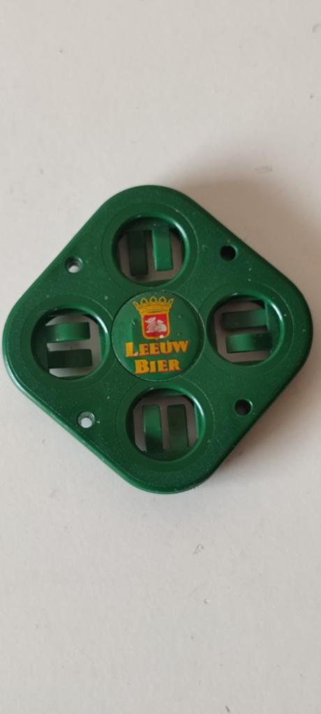 Leeuw bier munten houder, Ophalen of Verzenden, Gebruikt, Overige typen, Leeuw