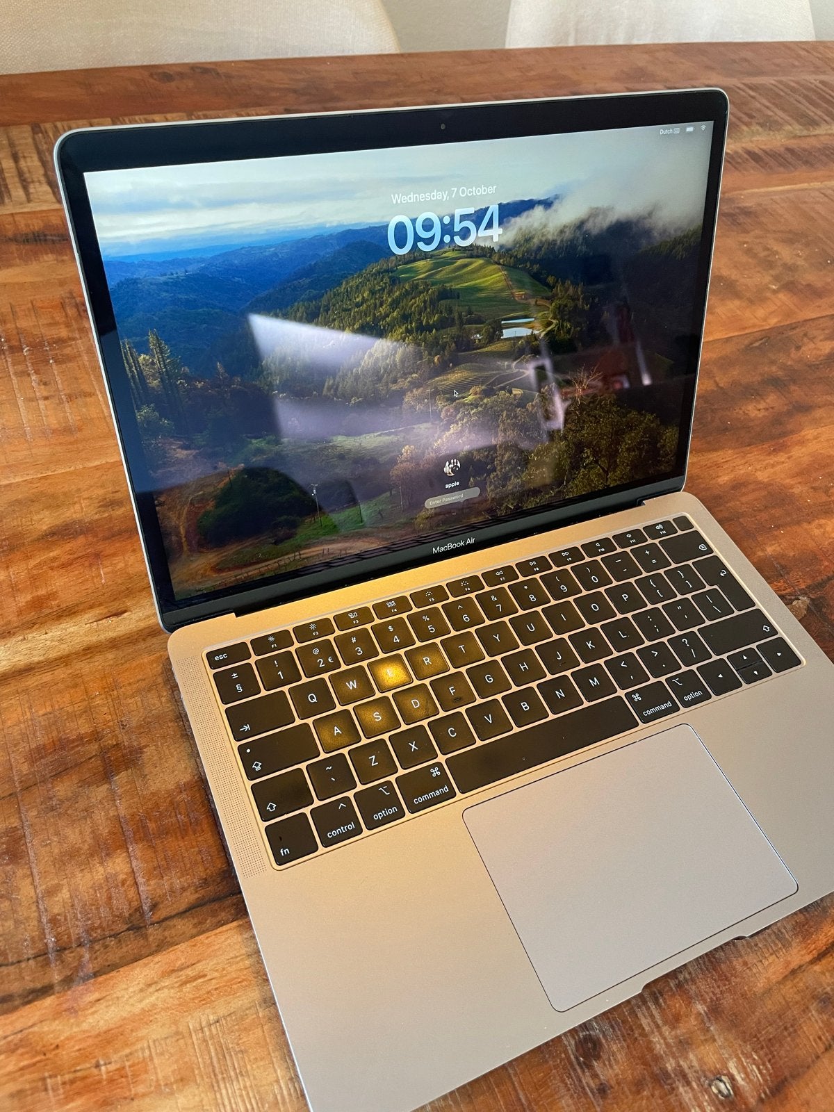 MacBook Air 2019 - 13 inch - 8GB RAM - 256GB SSD