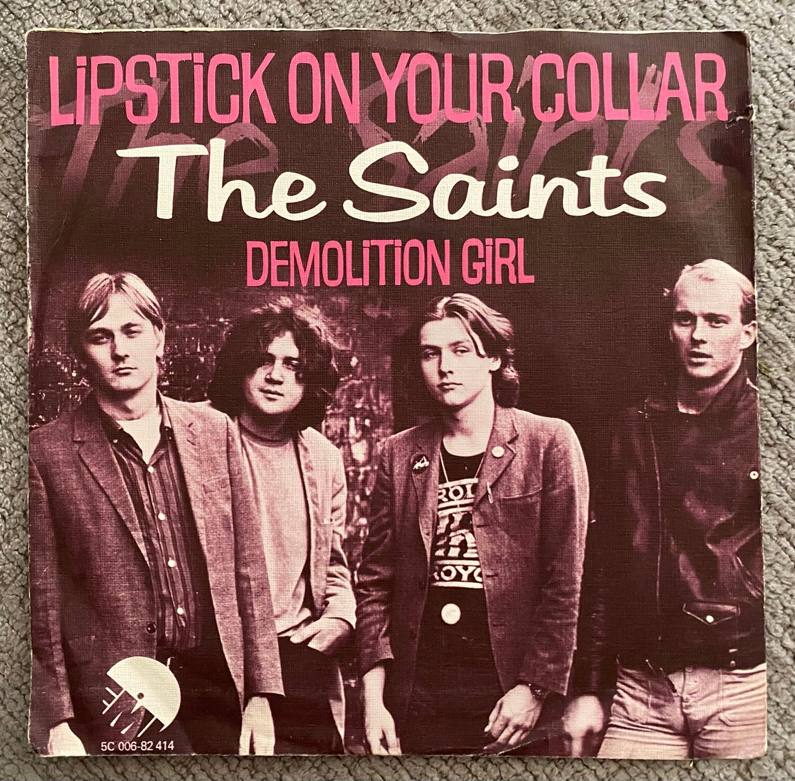 The Saints - Lipstick On Your Collar HYPER ZELDZAME PUNK 7”, Cd's en Dvd's, Gebruikt, 7 inch, Single, Ophalen of Verzenden