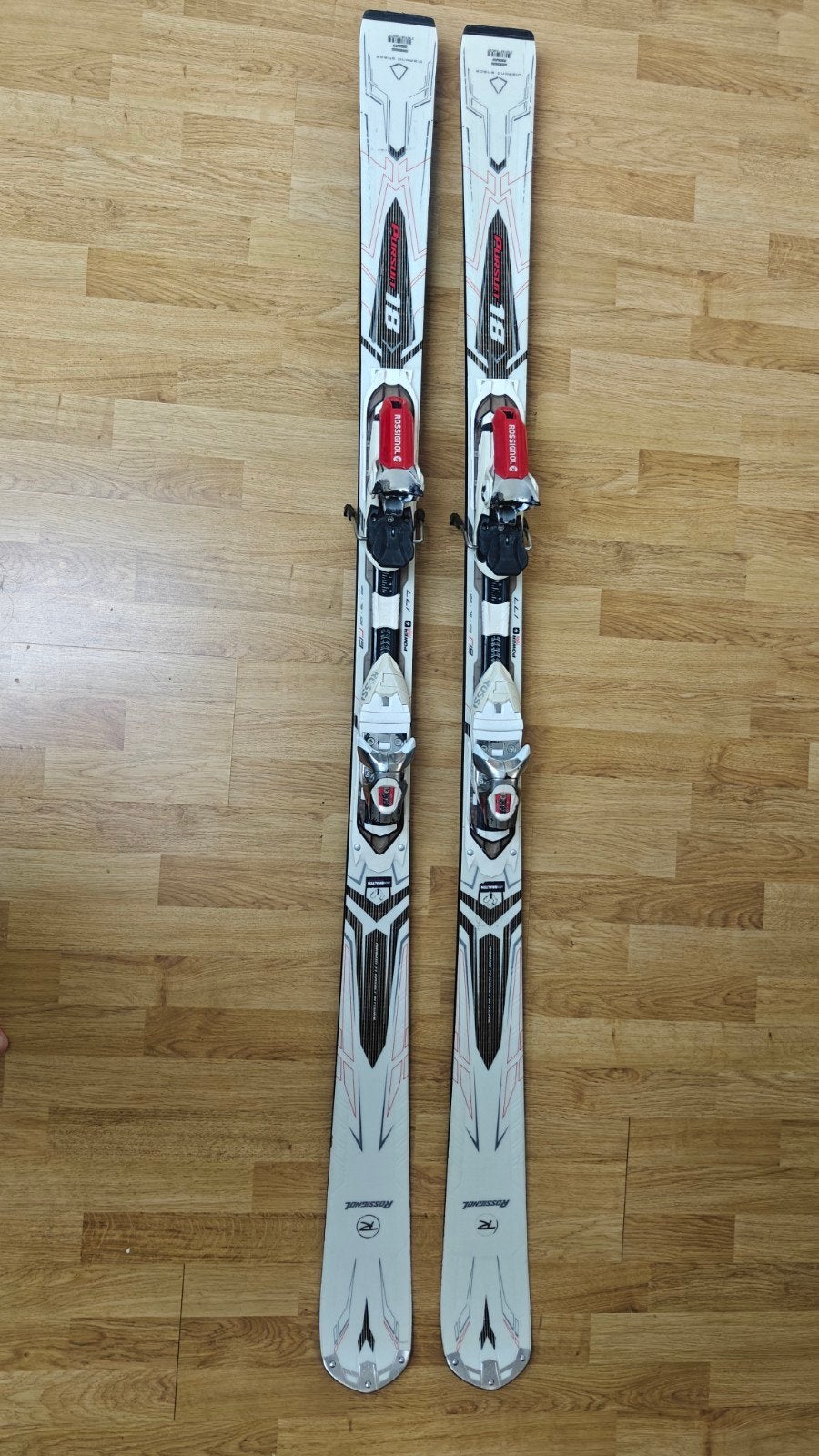 Rossignol Pursuit 18 ski's met bindingen (Lengte 1.77 mtr), Ophalen, 160 tot 180 cm, Gebruikt, Rossignol