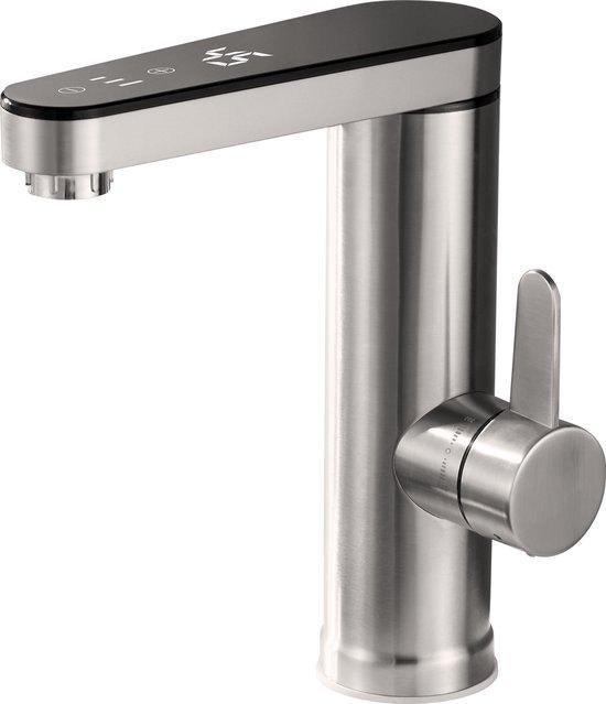 Elektrische Kraan Met Doorstroomverwarmer, Ophalen of Verzenden, Nieuw, Rvs, Kraan