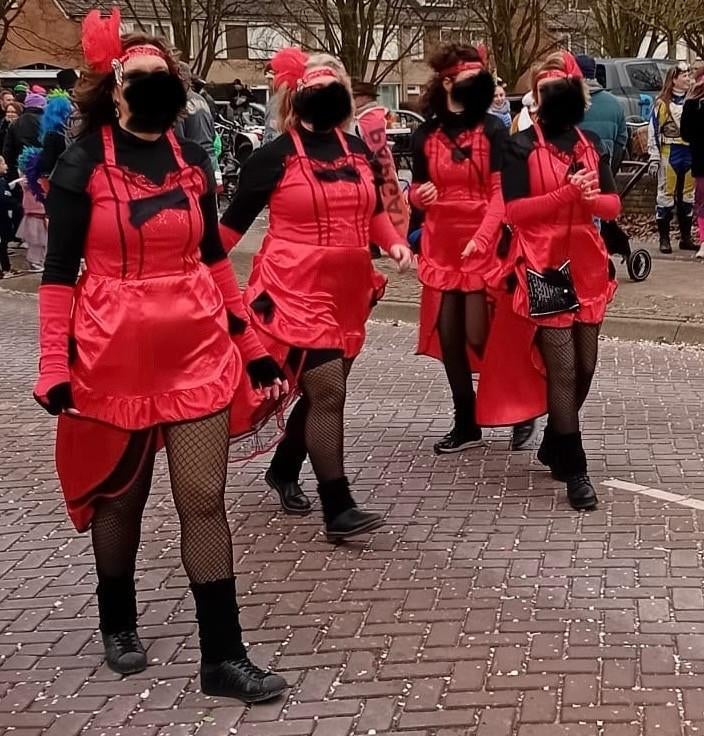 carnavalsjurken, Kleding | Dames, Carnavalskleding en Feestkleding, Carnaval, Maat 42/44 (L), Ophalen of Verzenden, Onbekend