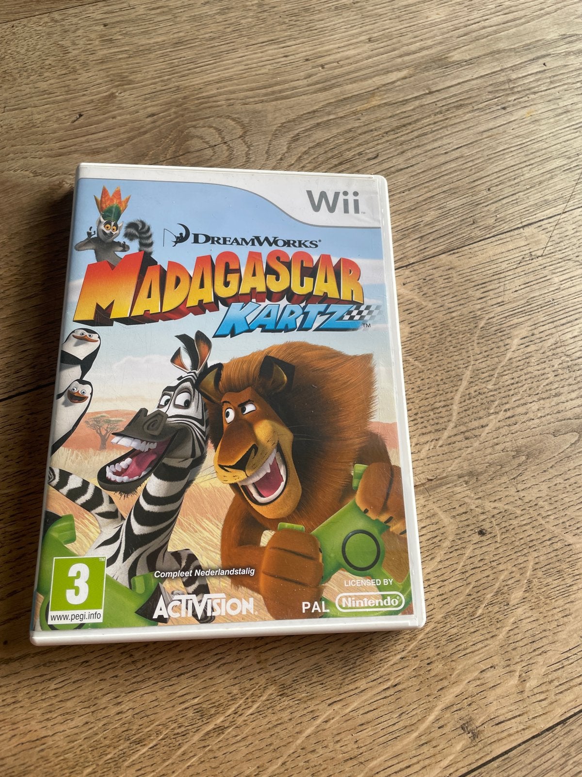 ️ Madagascar Kartz – Nintendo Wi, Avontuur en Actie, Gebruikt, Eén computer, Ophalen of Verzenden