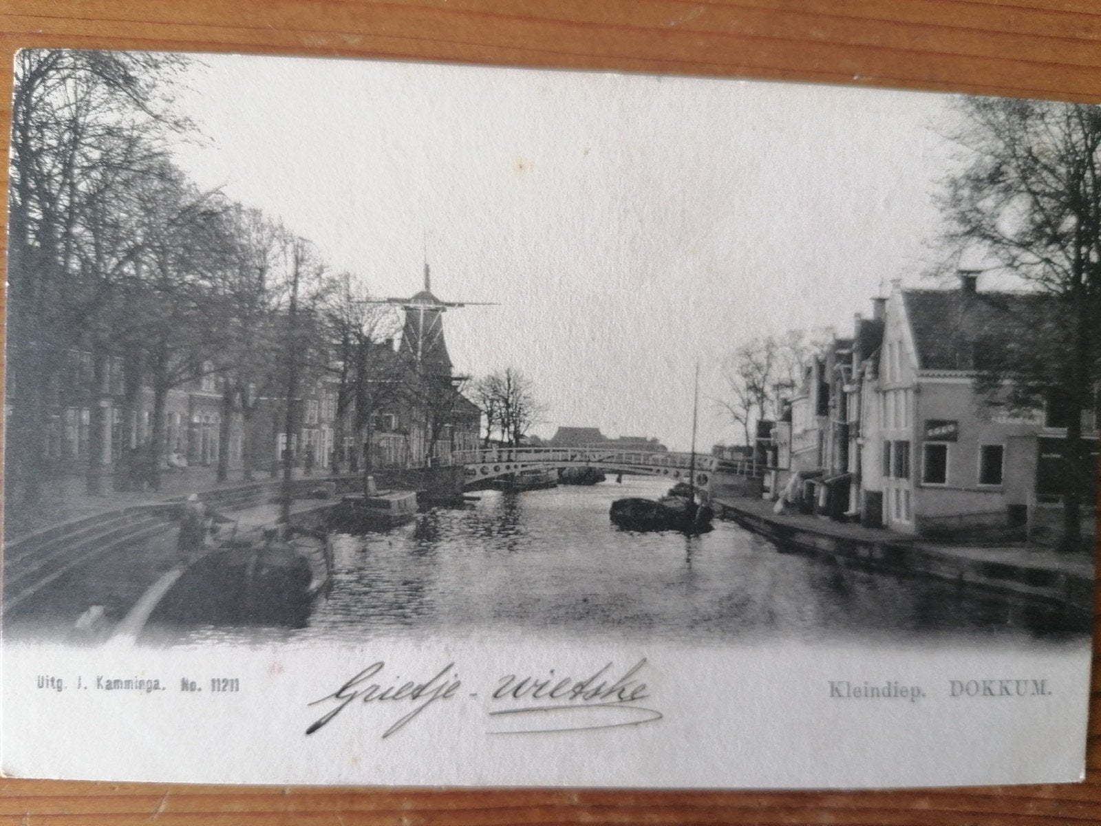 Dokkum Kleindiep, Ophalen of Verzenden, Voor 1920