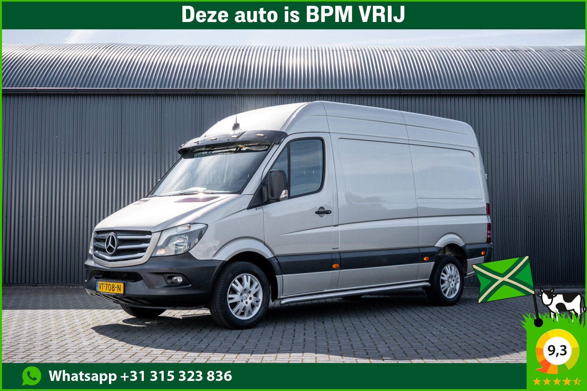 Mercedes-Benz Sprinter 319 CDI 3.0L V6 | 190 PK | Euro 6 | 3, Auto's, Automaat, Achterwielaandrijving, 190 pk, 2987 cc