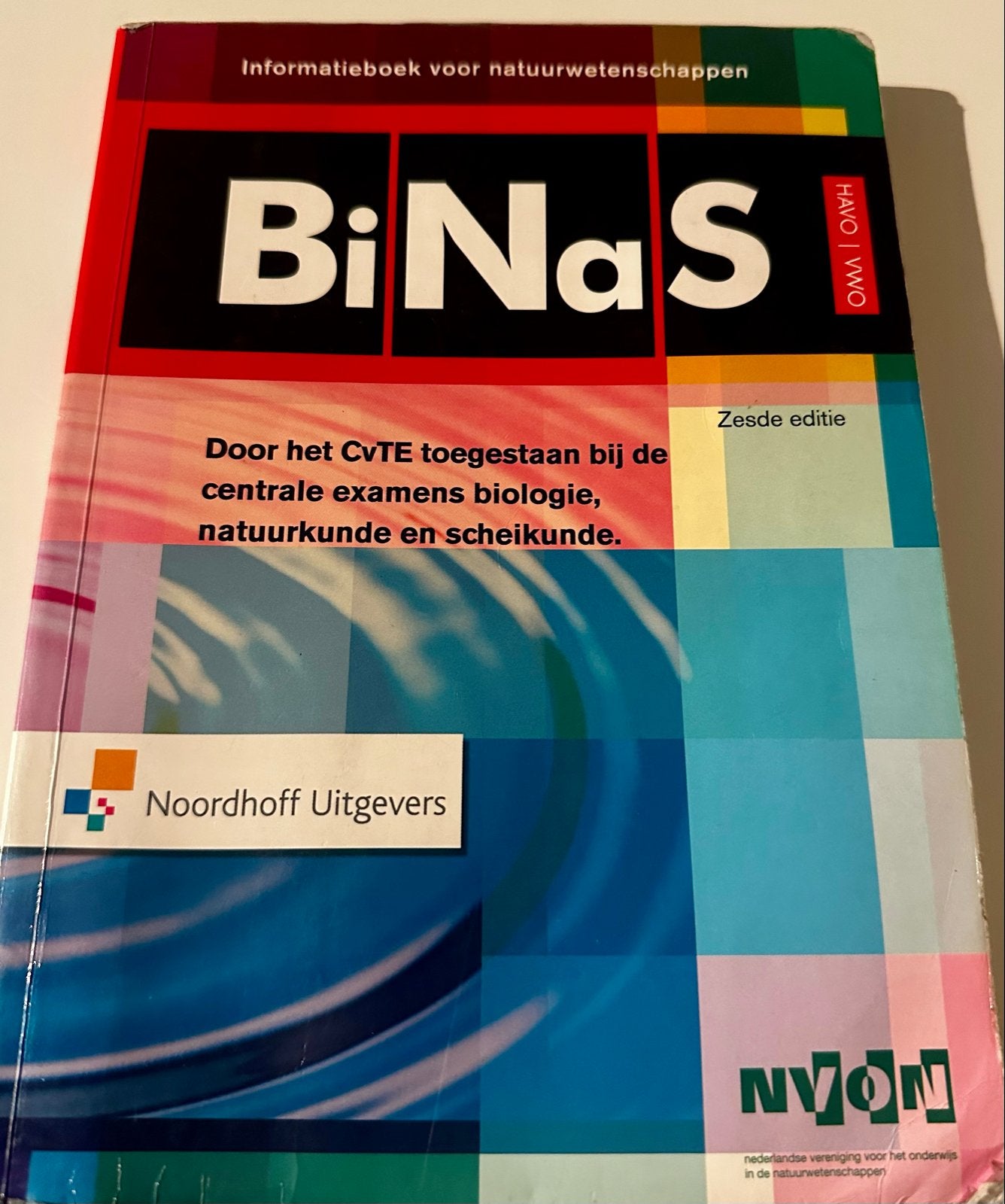 BiNaS Informatieboek Natuurwetenschappen 6e editie, Ophalen of Verzenden, Beta, Gelezen, HBO
