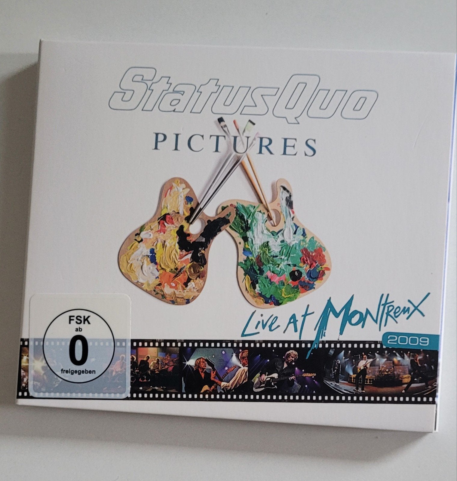 Status Quo Pictures Live at Montreux bluray en cd, Ophalen of Verzenden, Gebruikt, Muziek en Concerten