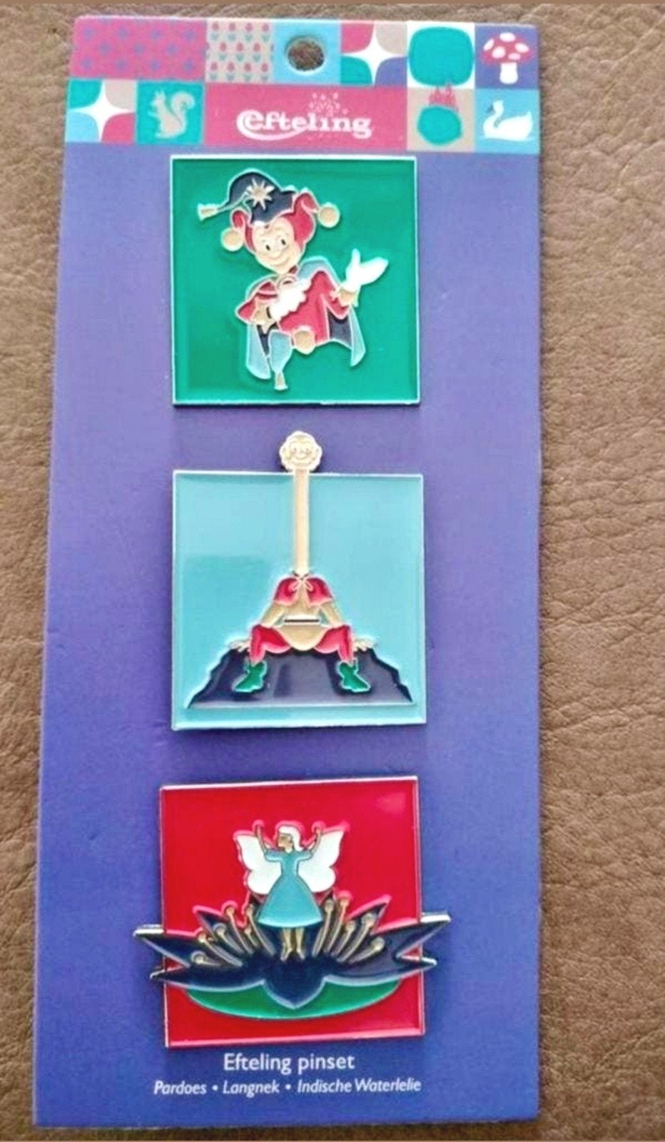 Efteling pin: Serie Geometric (deel 1/2), Verzenden, Overige thema's, Pons of Mal