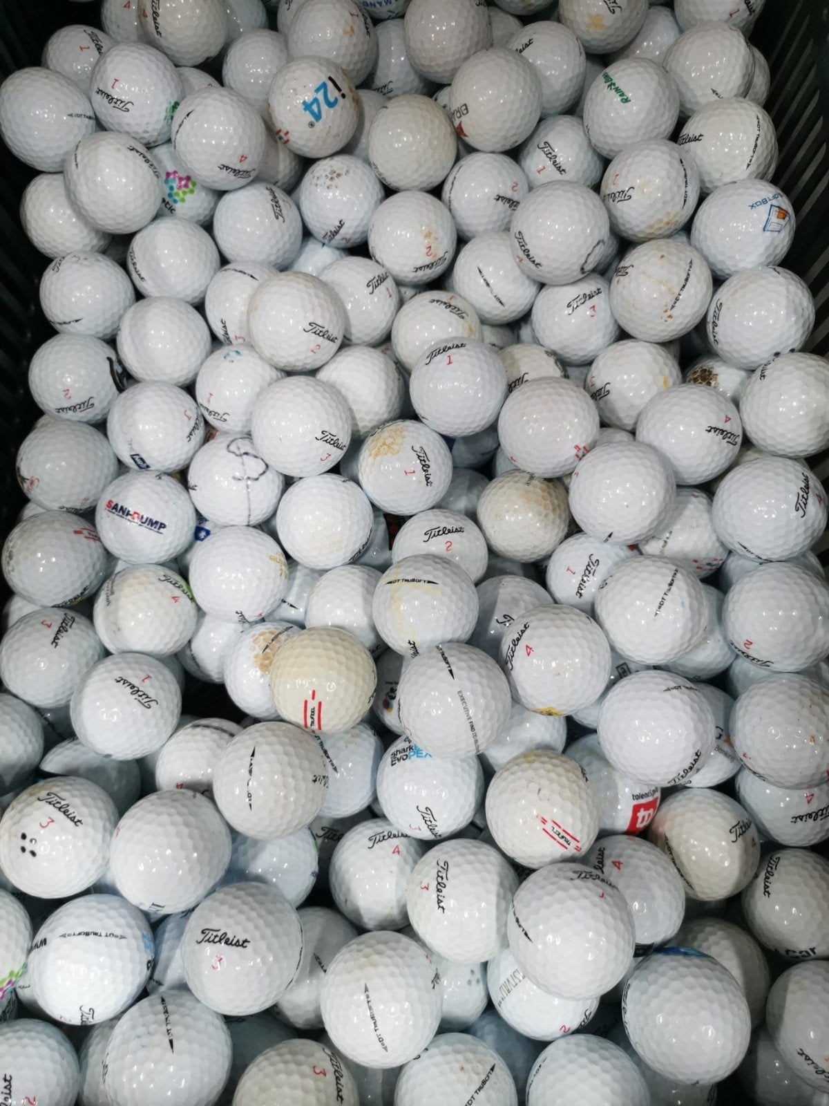 Titleist trufeel/dt trusoft golfballen 100 stuks, Sport en Fitness, Golf, Ophalen of Verzenden