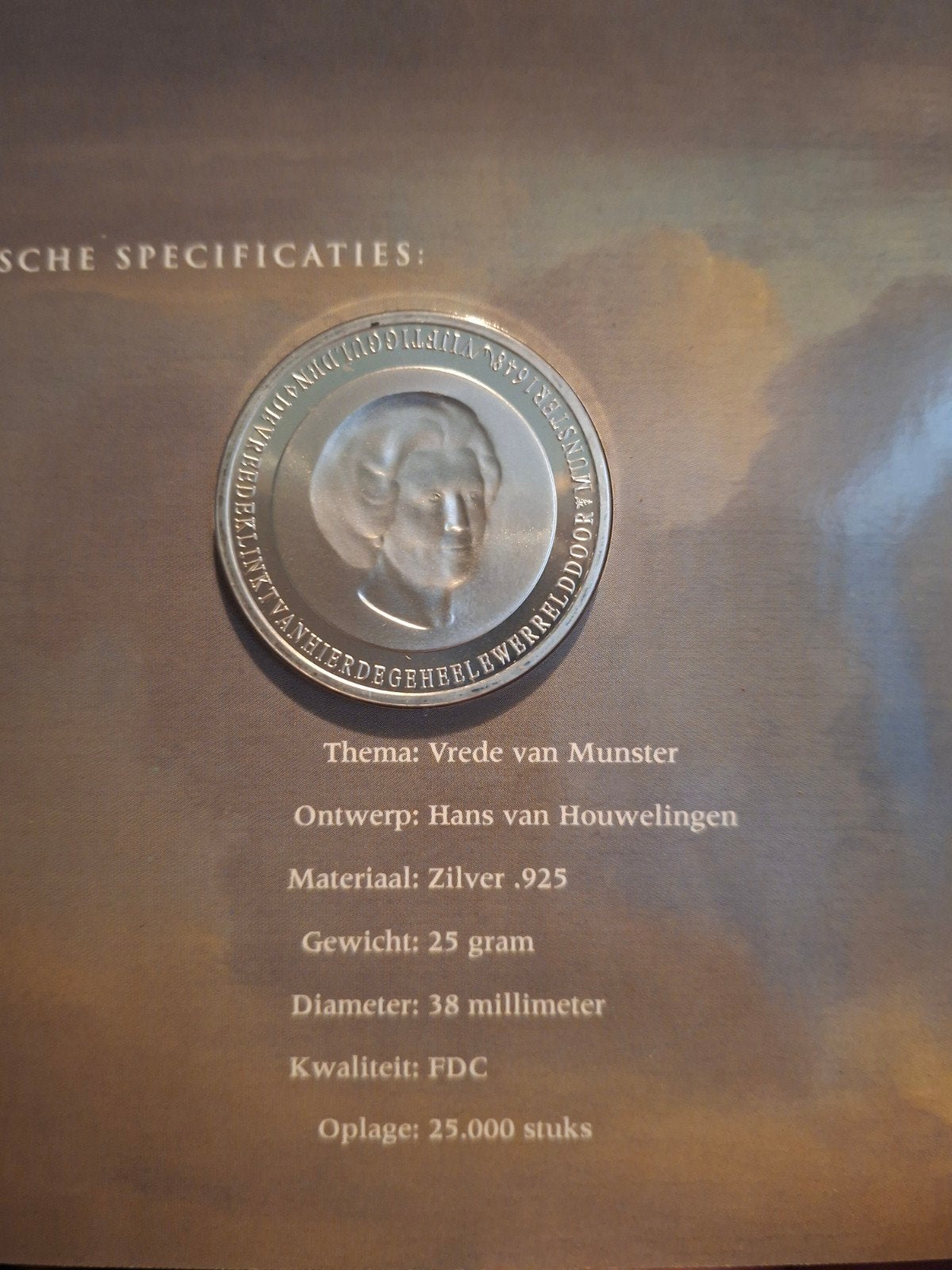 Zilveren 50 gulden munt, Ophalen of Verzenden, Koningin Beatrix, 50 gulden