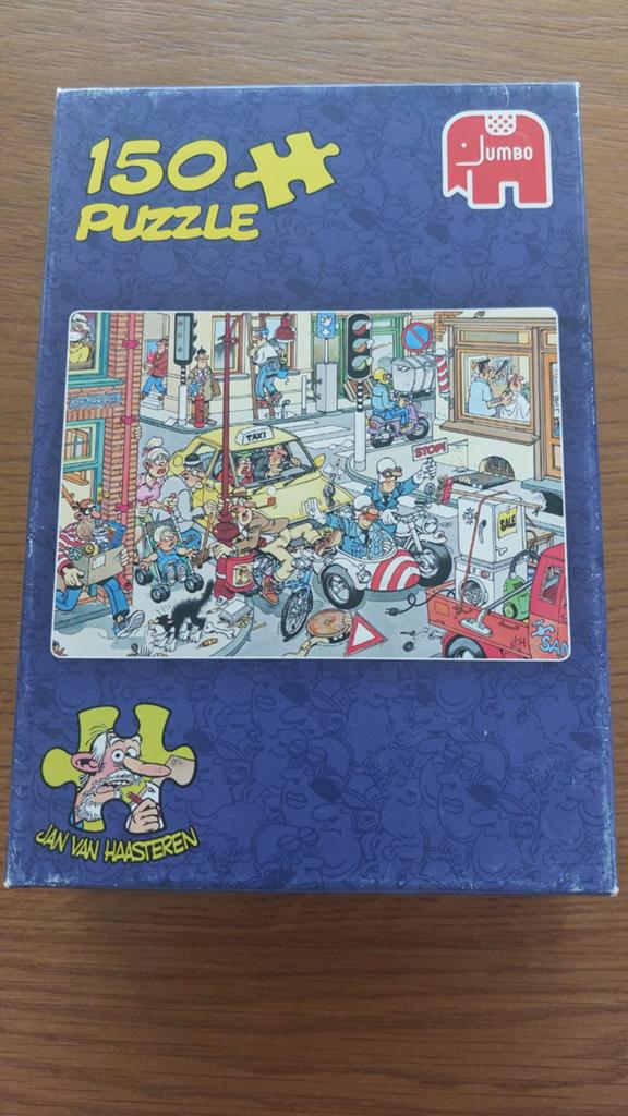 Jan van Haasteren puzzel 150 stukjes, Ophalen of Verzenden, Minder dan 500 stukjes, Gebruikt, Legpuzzel