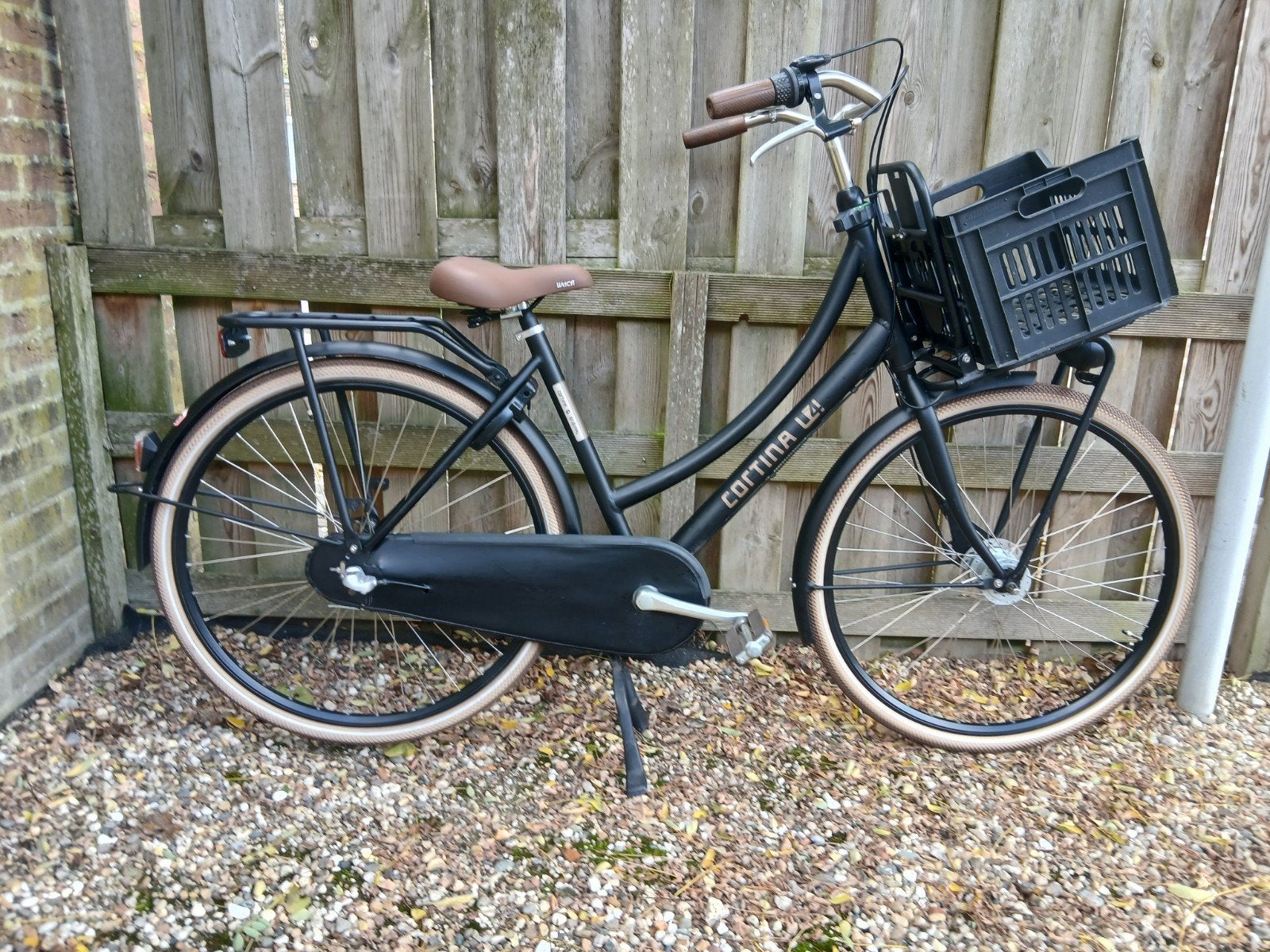 cortina u4 3v 50cm 28" naafdynamo luxe model, Fietsen en Brommers, Terugtraprem, Versnellingen, Zo goed als nieuw, 50 tot 53 cm
