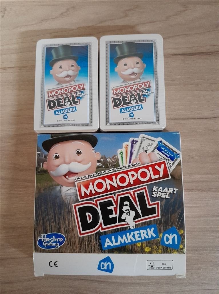 Monopoly deal - almkerk - s1437, Verzenden, Zo goed als nieuw