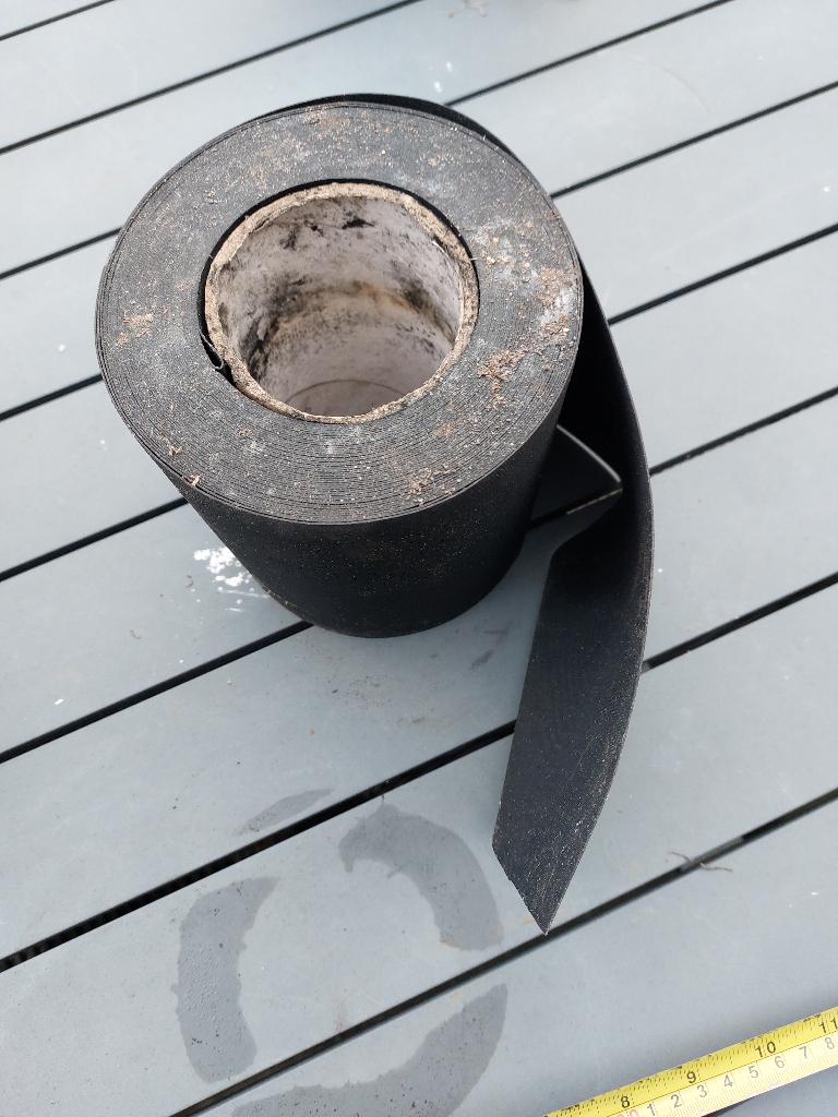 EPDM dakbedekking 15cm breed, Ophalen, Kunststof, Zwart, Nieuw