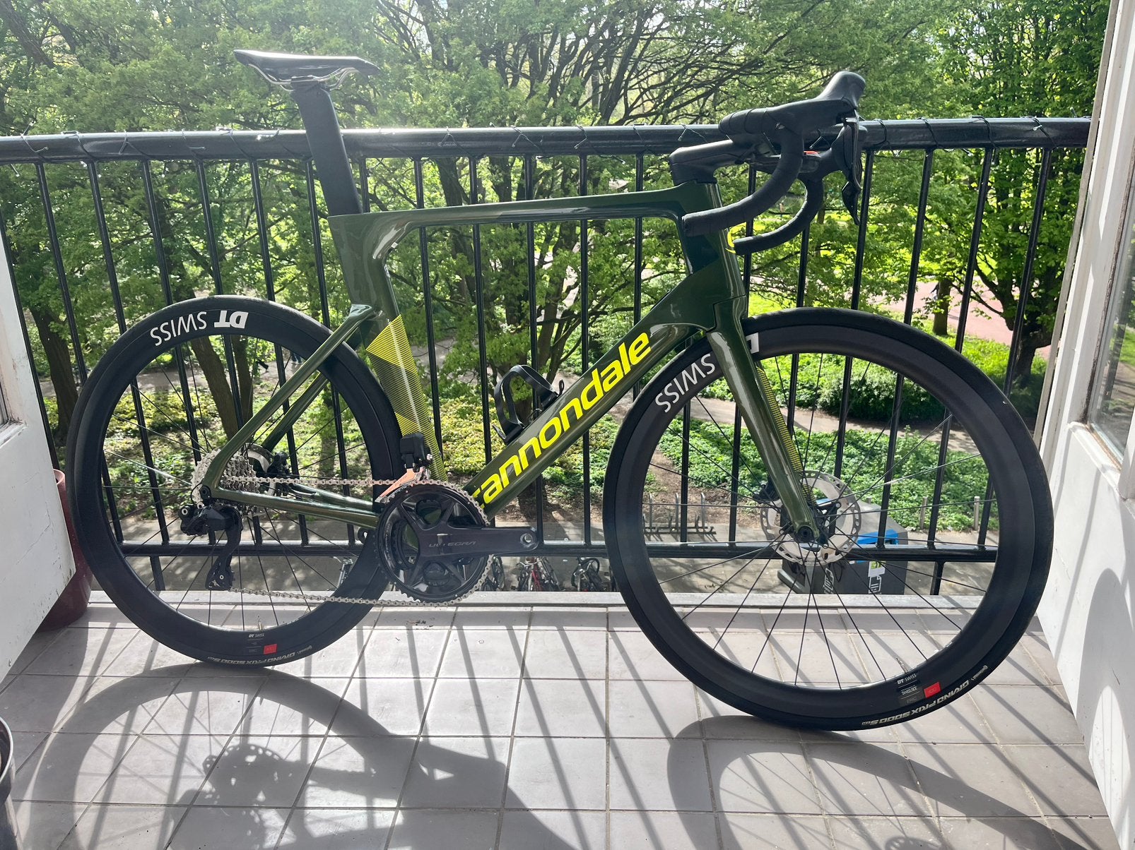 Cannondale SystemSix (Di2, Powermeter, Mt 60), Carbon, Zo goed als nieuw, 57 tot 61 cm, Meer dan 20 versnellingen