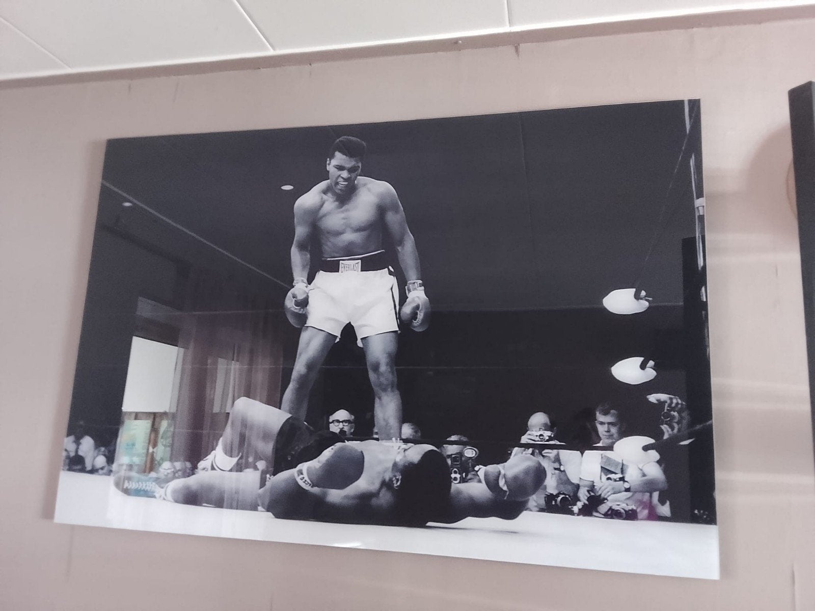 Muhammad Ali en Sonny Liston, Ophalen, Voor 1940, Nieuw, Foto