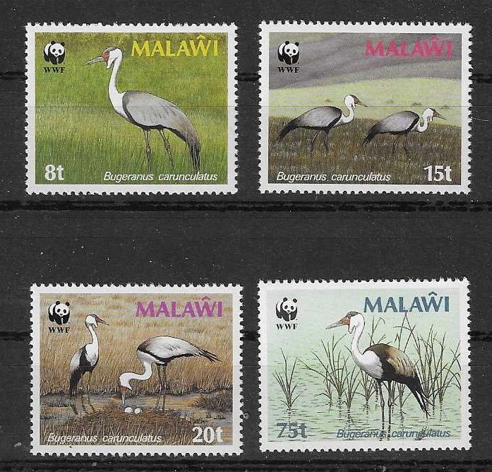 hvdhr WWF/WNF motief vogels complete postfrisse serie 1987, Postzegels en Munten, Ophalen of Verzenden, Postfris, Dier of Natuur