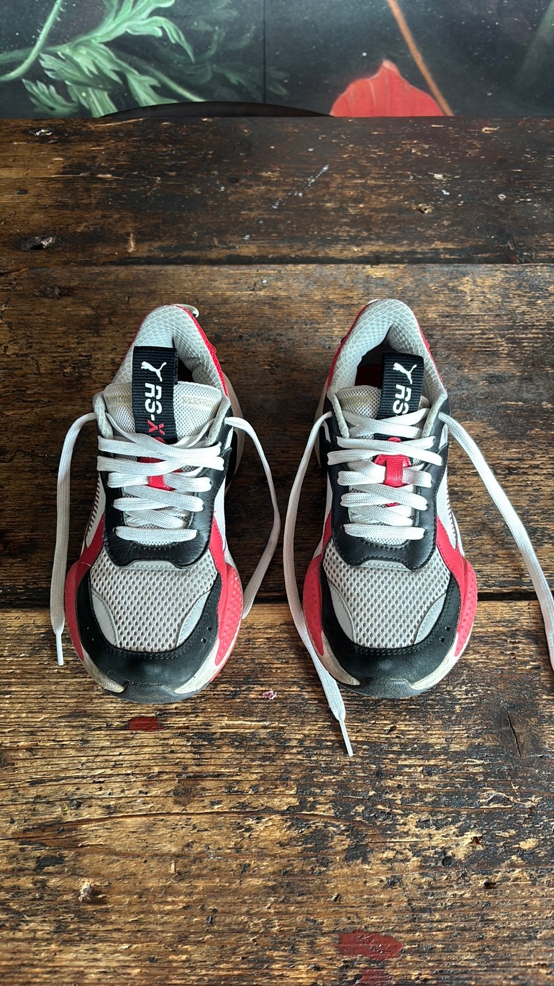 Puma Rs-x maat 37,5, Ophalen of Verzenden, Gedragen, Wit, Sneakers of Gympen