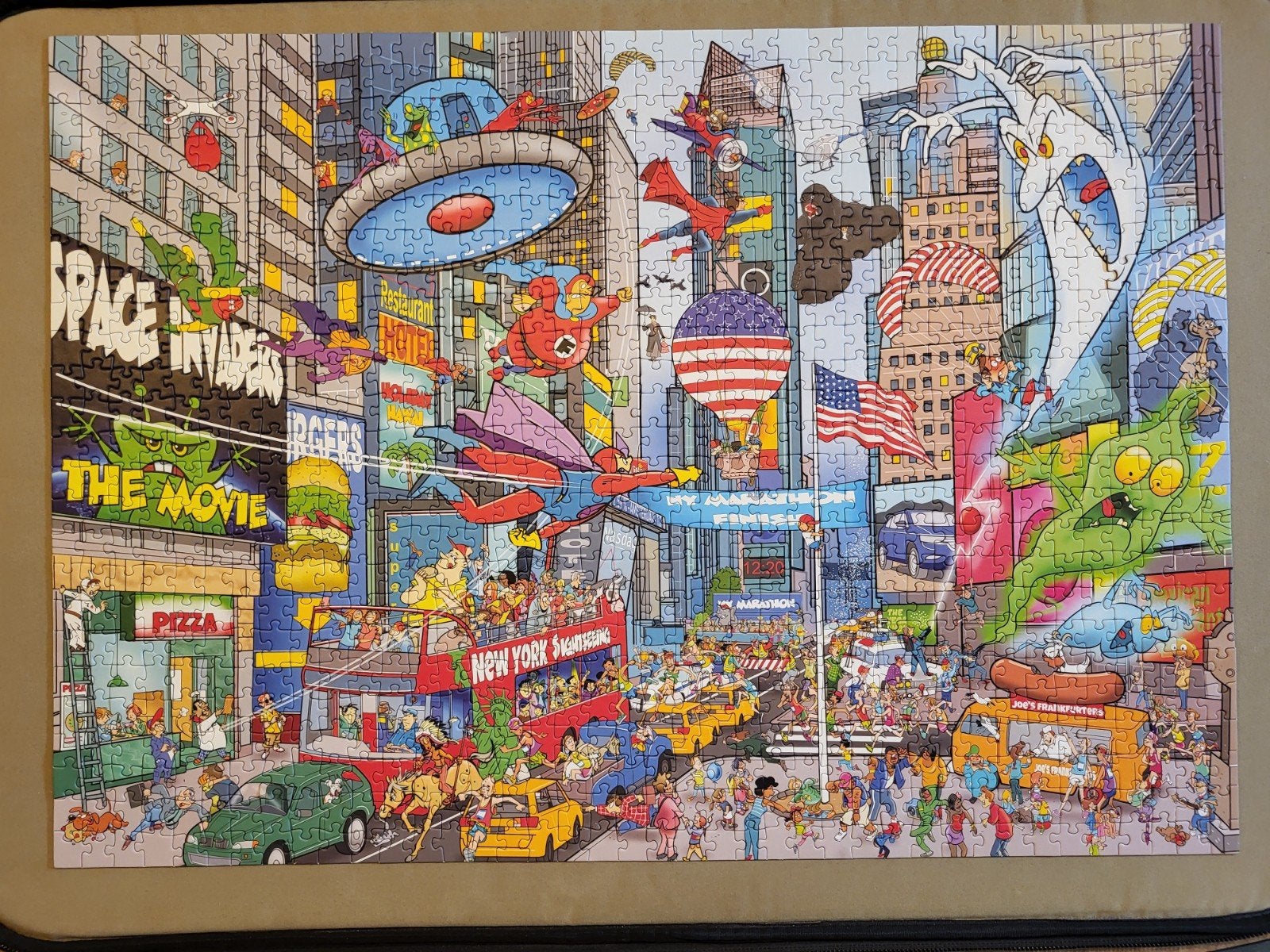 Goliath That's Life City Edition New York puzzel 1000 stuk, Ophalen of Verzenden, 500 t/m 1500 stukjes, Zo goed als nieuw, Legpuzzel