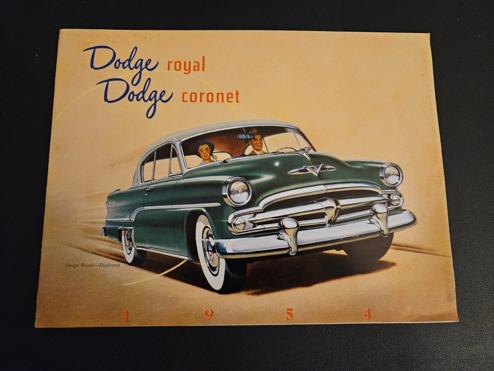 Brochure Dodge Royal & Coronet 1954 USA, Ophalen of Verzenden, Zo goed als nieuw, Overige merken