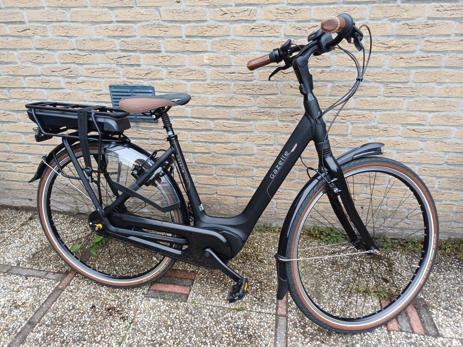 Gazelle Orange C8 HMB E-bike 49 cm frame als nieuw, Ophalen, Zo goed als nieuw, 47 tot 51 cm, 50 km per accu of meer