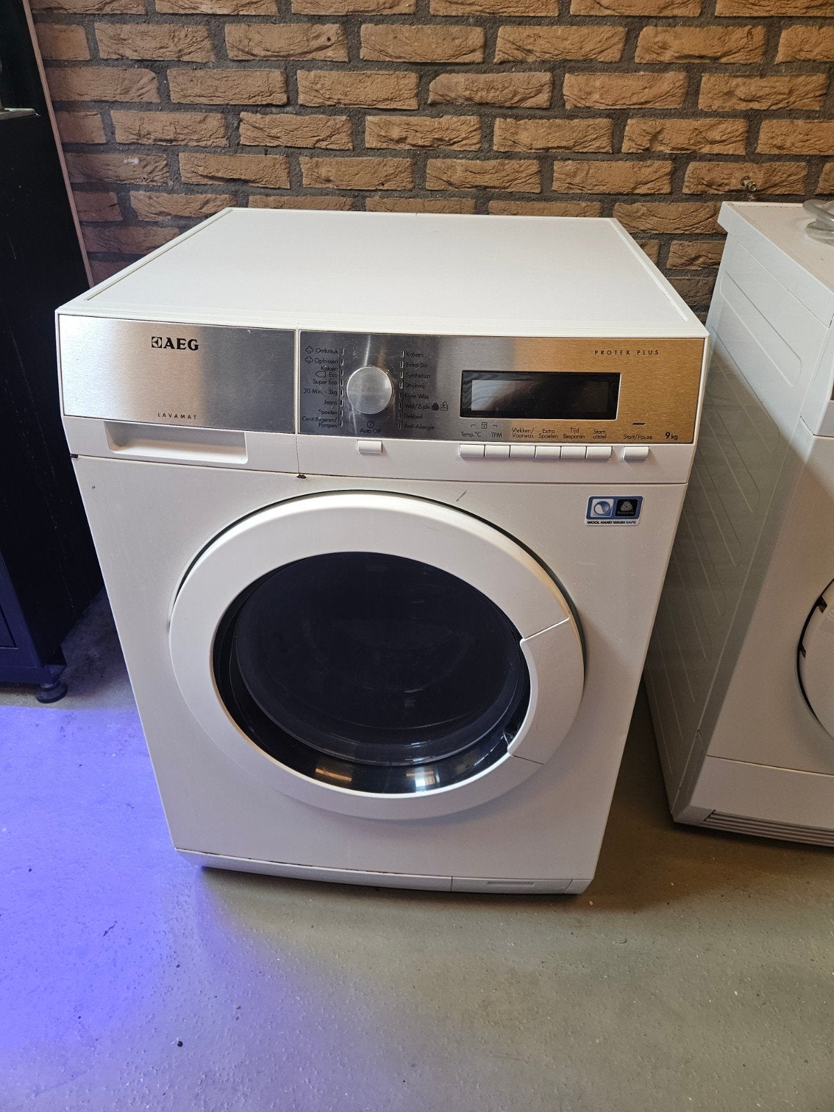 AEG Special 9 kg wasmachine - ProTex Plus, Ophalen, 1200 tot 1600 toeren, Gebruikt, 8 tot 10 kg