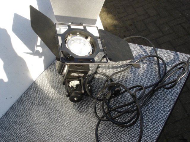 Hedler Turbo Video lamp in goede staat, Ophalen of Verzenden, Gebruikt, Lamp of Flitsset