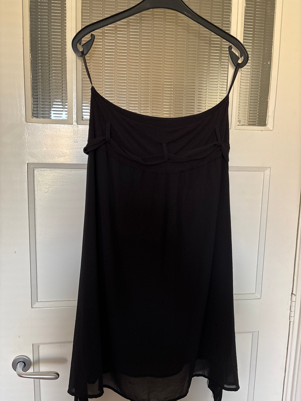 Zwarte luxe halflange Sandwich rok maat 40, Kleding | Dames, Maat 38/40 (M), Zwart, Ophalen of Verzenden, Zo goed als nieuw