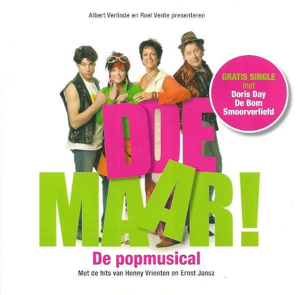 Doe Maar! De Popmusical, Cd's en Dvd's, Ophalen of Verzenden, Zo goed als nieuw, Pop