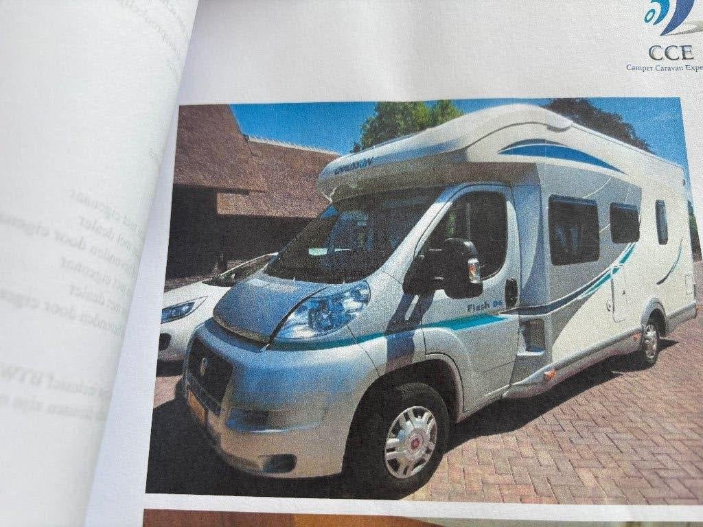 Camper chausson, Chemisch toilet, Ringverwarming, Koelkast, Fiat