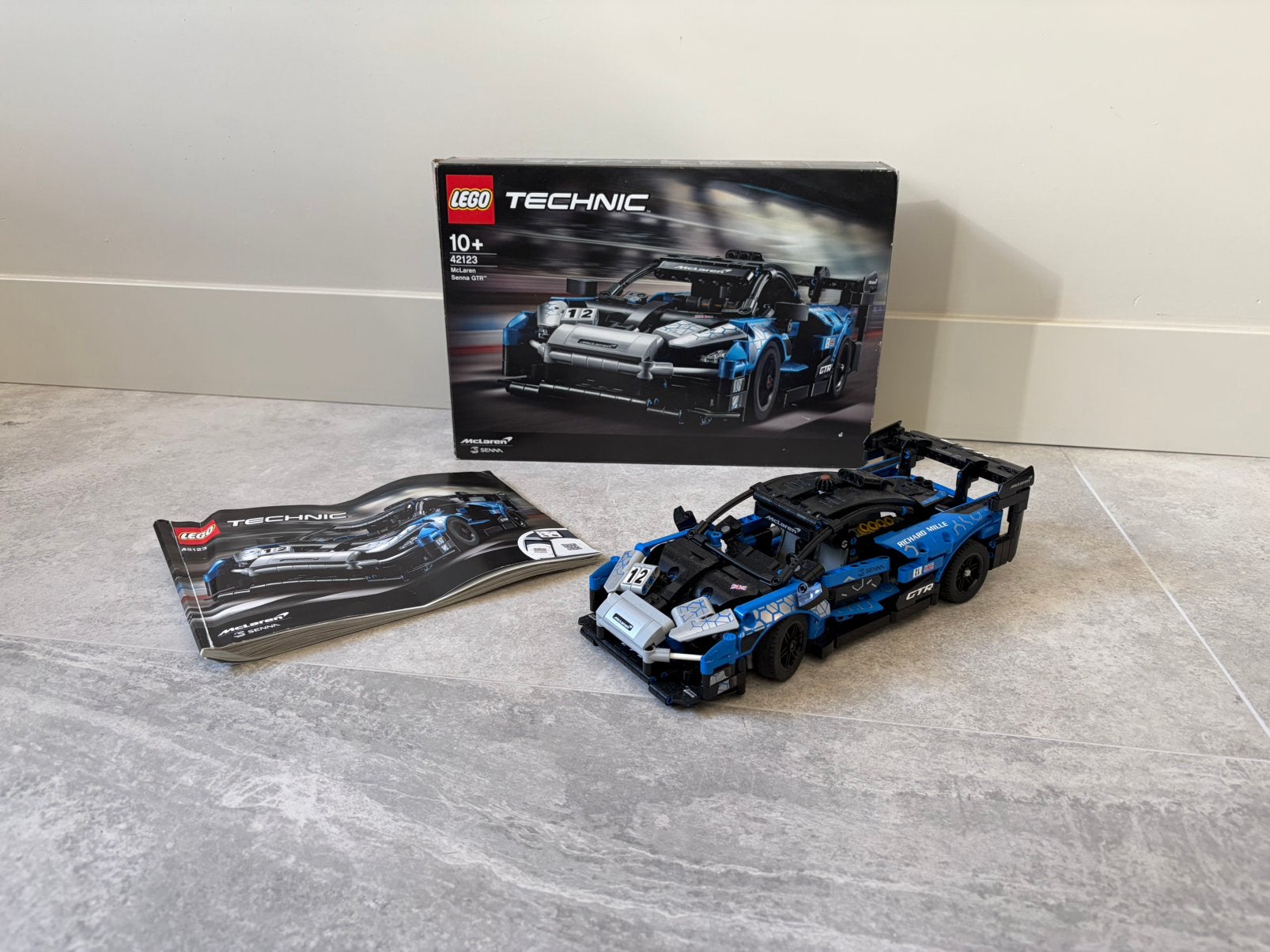 Lego technic Mclaren Senna GTR 42123, Ophalen of Verzenden, Zo goed als nieuw