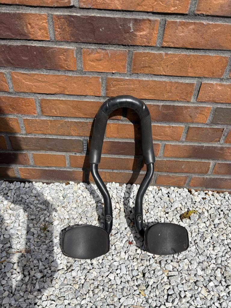 Zwart fietsstuur met armsteunen, Ophalen, Gebruikt, Overige materialen, Stuur