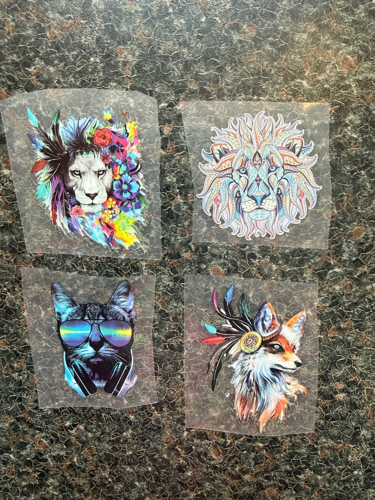 DTF transfers per stuk - Dieren designs, Ophalen of Verzenden, Nieuw, Overige applicaties