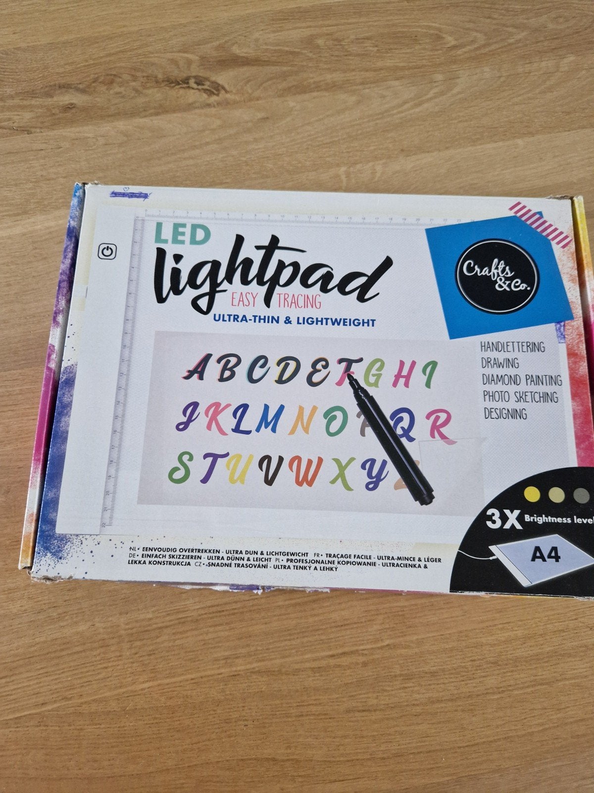 LED Lightpad A4 - Teken- en overtrektafel, Hobby en Vrije tijd, Ophalen of Verzenden, Nieuw, Overige typen