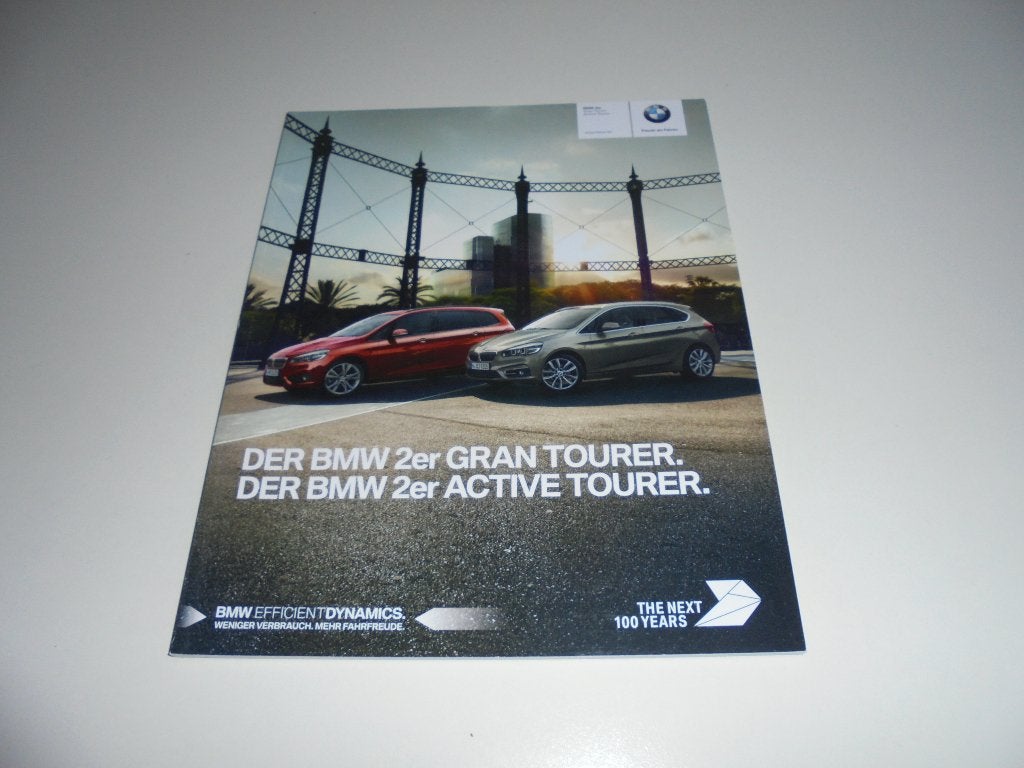 brochure BMW 2-serie Active Tourer/Gran Tourer 2016, Boeken, Ophalen of Verzenden, Nieuw, BMW