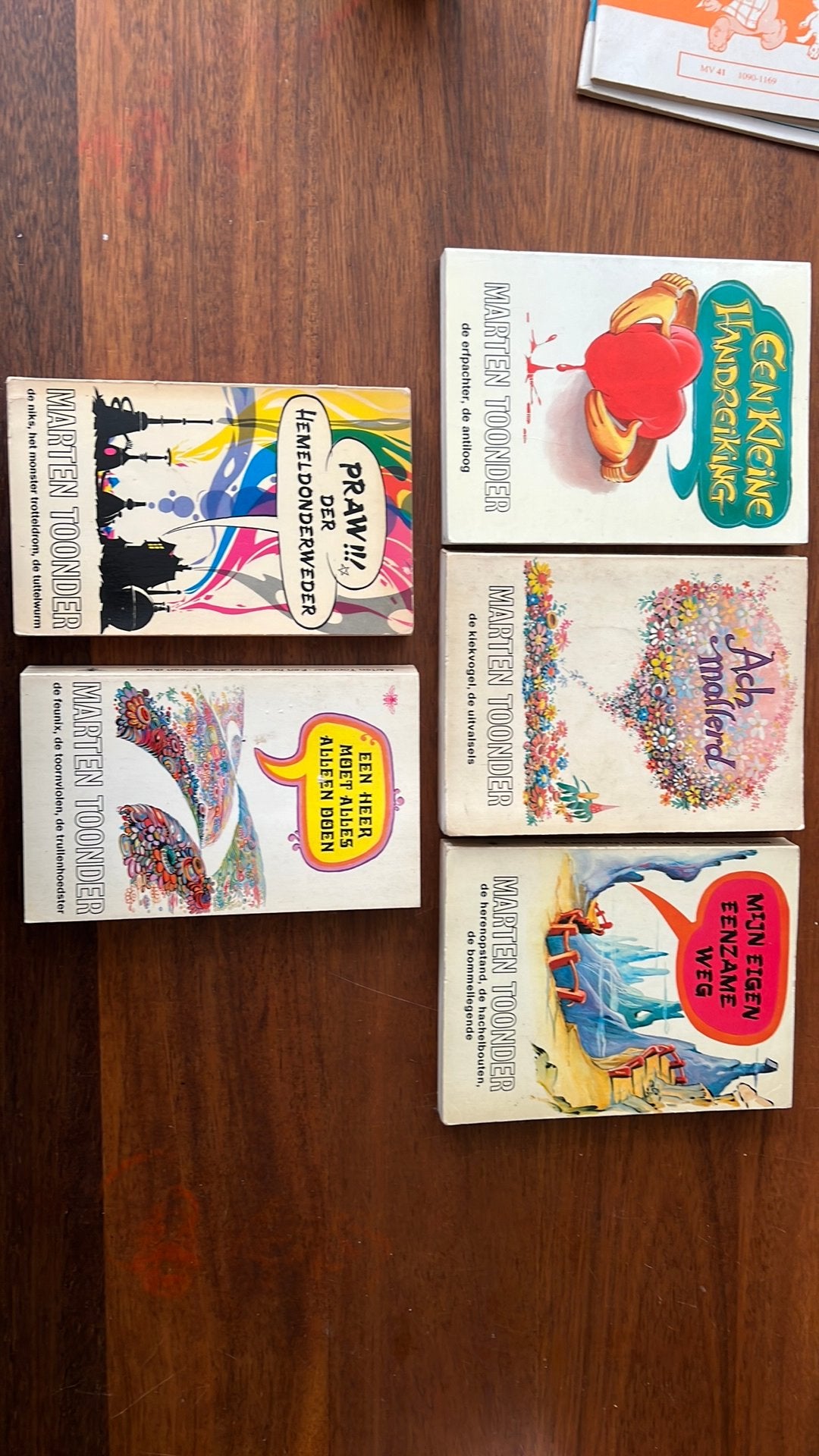 Vintage Marten Toonder boekjes, Boeken, Ophalen of Verzenden, Gelezen