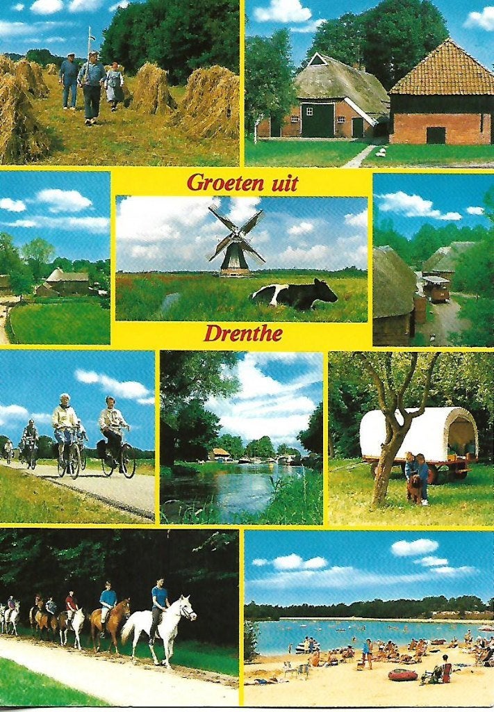 Drenthe- -10-luik., Ophalen of Verzenden, 1980 tot heden, Gelopen, Drenthe