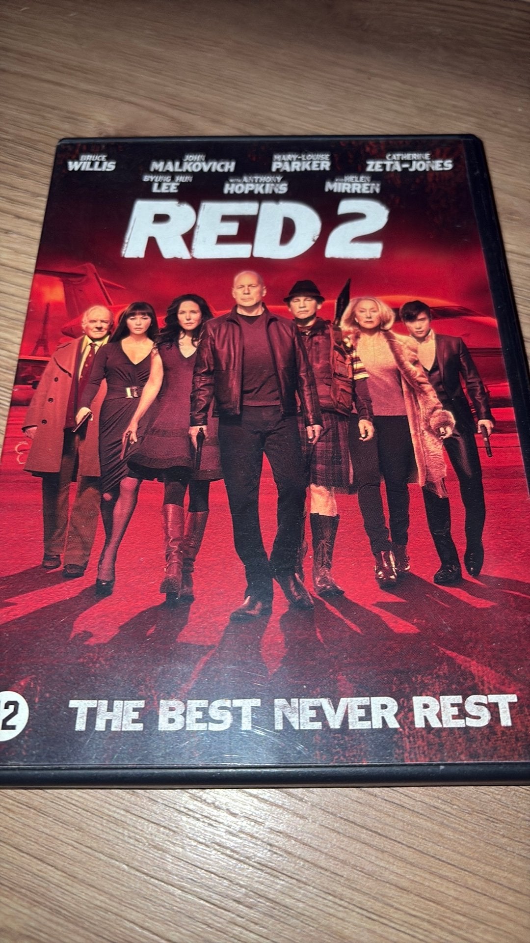 Red 2. Bruce Willis, Anthony Hopkins, Catherine Zeta-Jones., Vanaf 16 jaar, Ophalen of Verzenden, Zo goed als nieuw