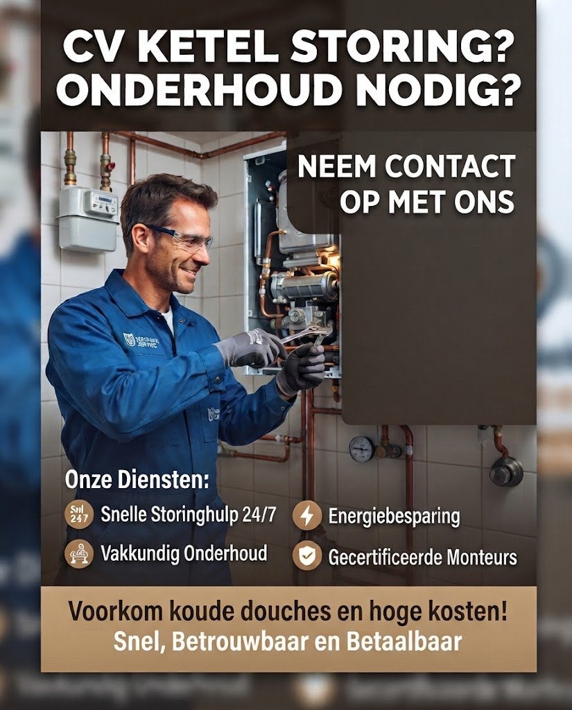 Cv Monteur //Storing & onderhoud// CV ketel, Diensten en Vakmensen, Onderhoud