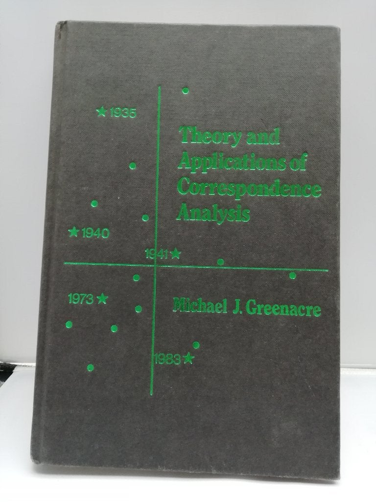 Theory and applications of correspondence analysis, Gelezen, Overige wetenschappen, Ophalen of Verzenden, Michael J. Greenacre