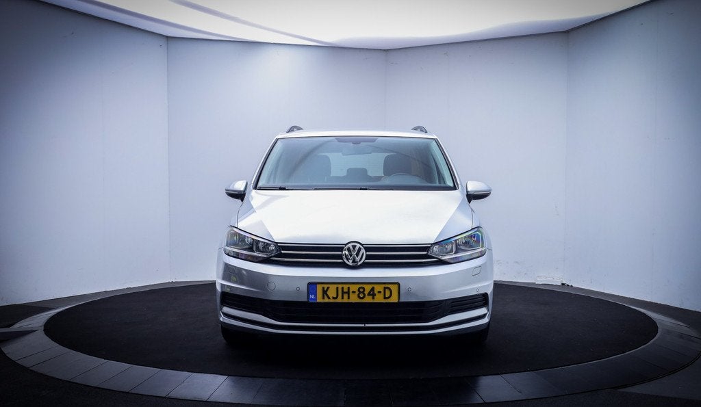 Volkswagen Touran 1.0 TSI 7pers COMFORTLINE NAVI | STOELVERW, Auto's, Volkswagen, Gebruikt, Zwart, 4 cilinders, Automatische klimaatregeling