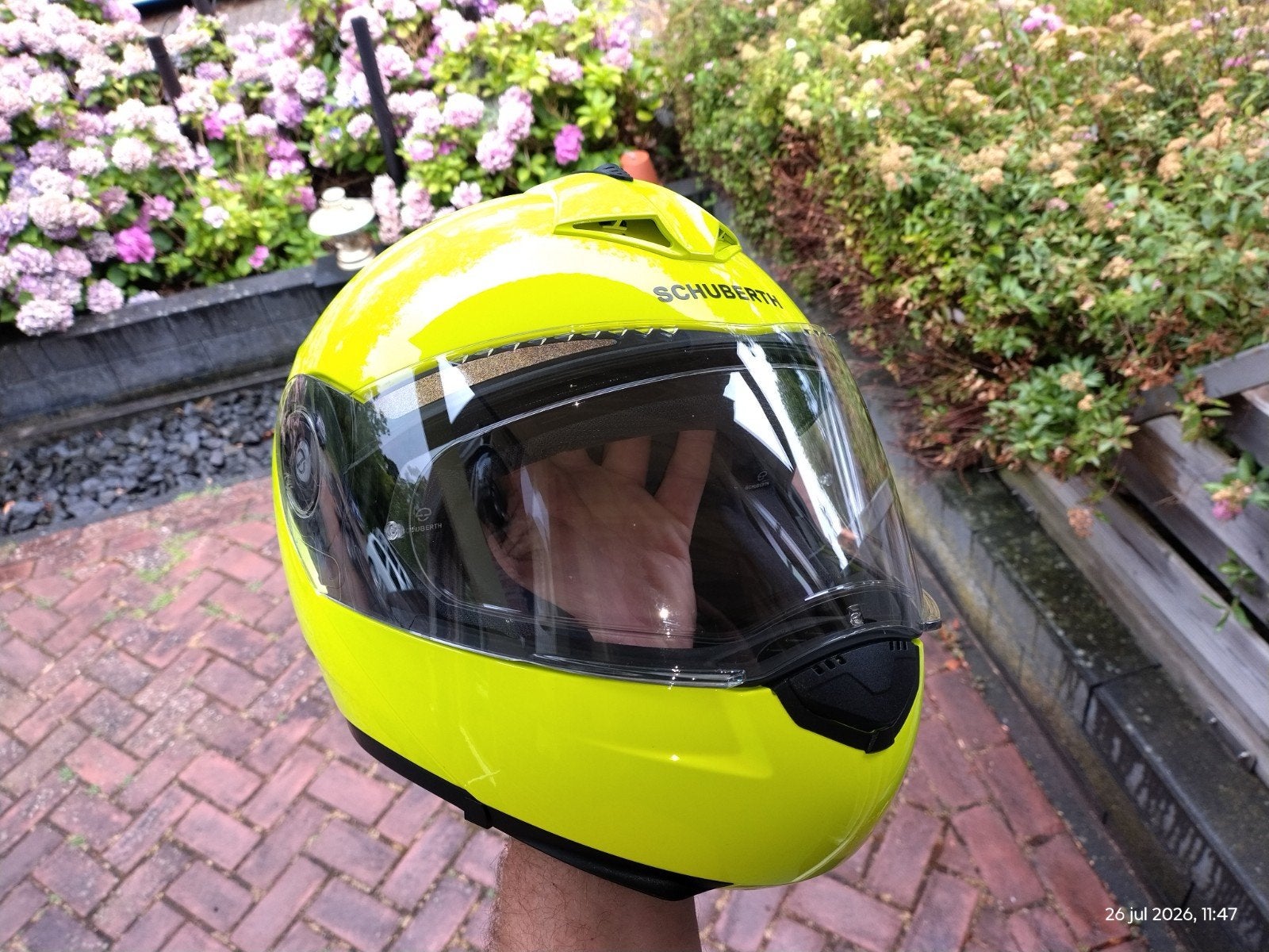 Schuberth C3 62/63 cm XXL, Systeemhelm, XXL, Tweedehands, Ophalen