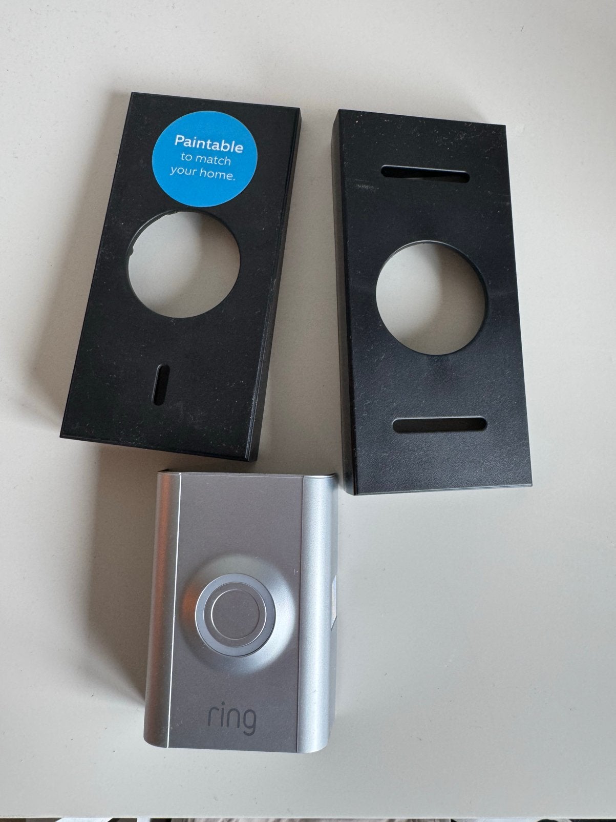 Ring Video Doorbell 3 (of 4) Montageplaten – Hoekmontageset, Ophalen of Verzenden, Nieuw, Draadloos