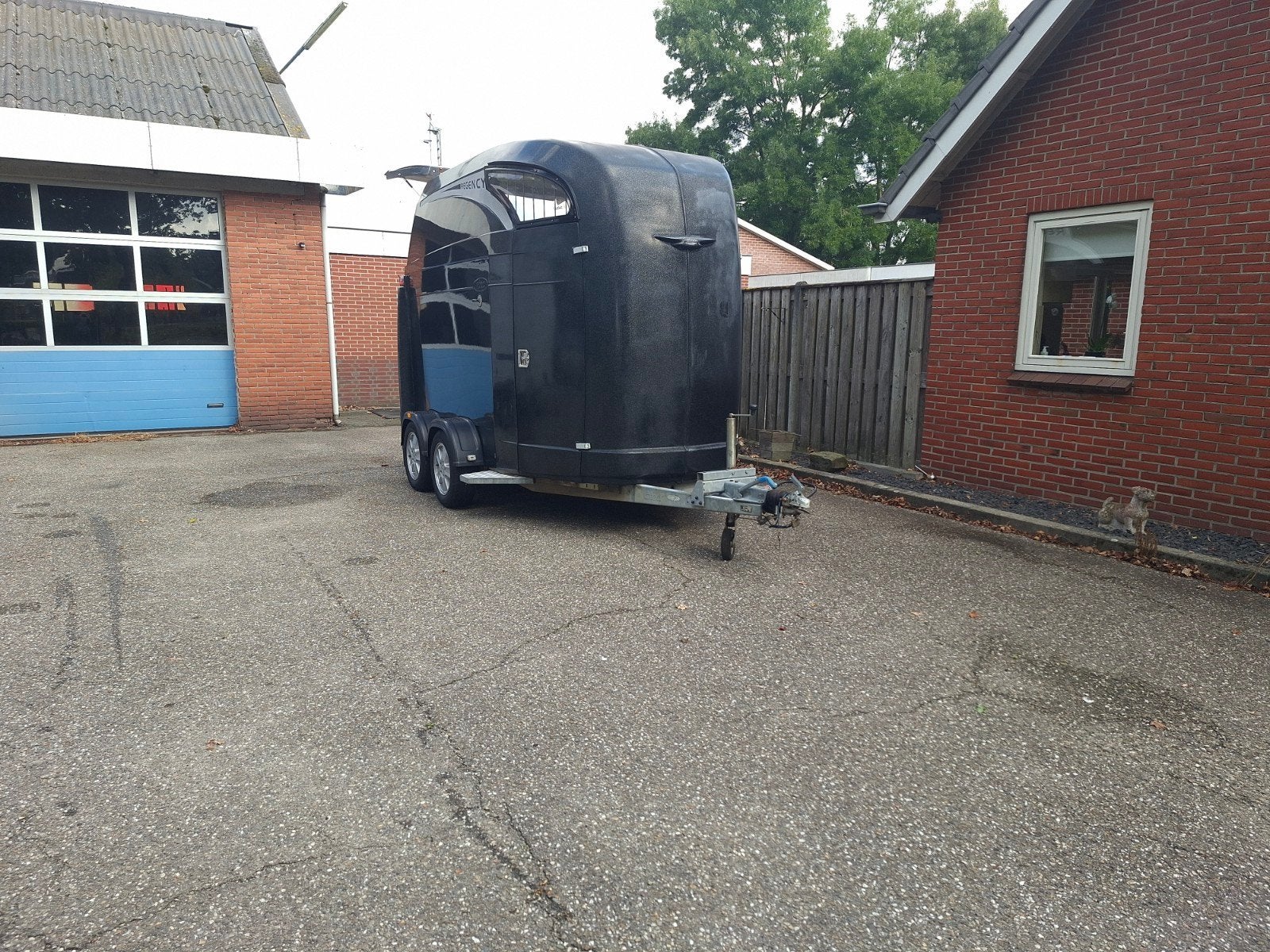 atec 2 paards, Ophalen, Zo goed als nieuw, Aluminium, 2-paards trailer