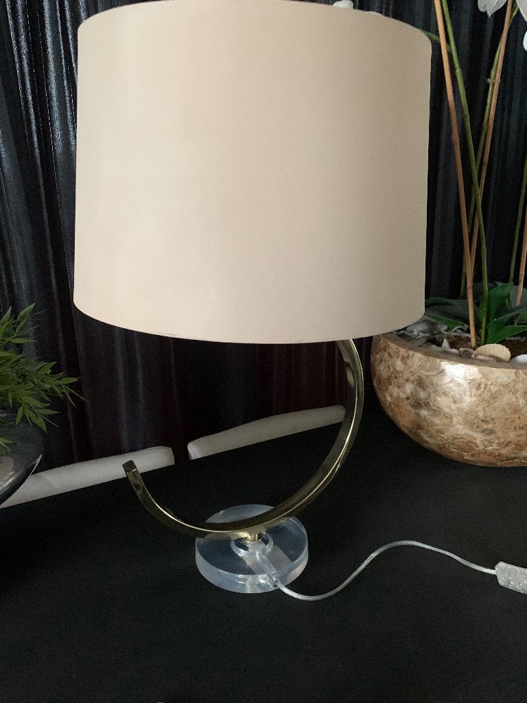 Mooie z.g.a.n. tafellamp Zarahome, Huis en Inrichting, Lampen | Tafellampen, Ophalen of Verzenden, Zo goed als nieuw, Minder dan 50 cm